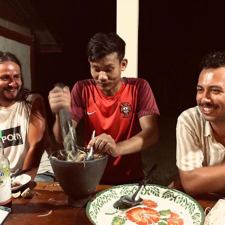 Vera Sunset Homestay Local Experience With Lao Family Muang Không Exterior foto