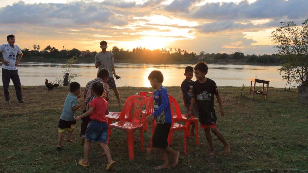 Vera Sunset Homestay Local Experience With Lao Family Muang Không Exterior foto
